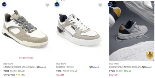 Image of RED TAPE Men’s Casual Shoes at minimum 91% Discount