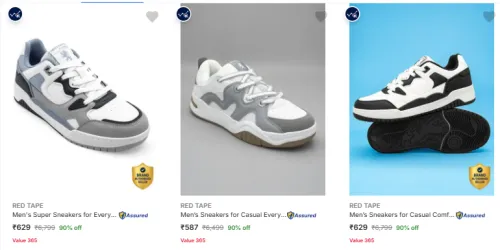 Image of RED TAPE Men’s Casual Shoes at minimum 87% Discount