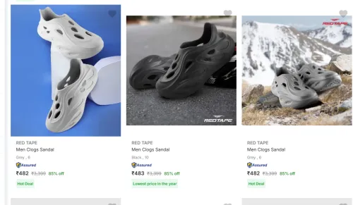 Image of Red Tape Men’s Clogs Upto 85% Discount 