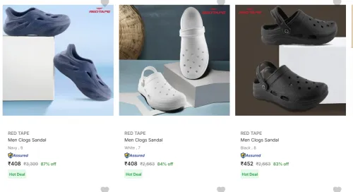 Image of Red Tape Men’s Clogs upto 88% Discount