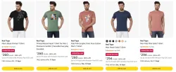 Red Tape Mens Clothing Upto 90% Discount