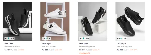 Image of Red Tape Men's Footwear upto 84% Discount