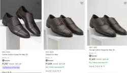 Red Tape Mens Oxford Shoes at Minimum 70% Discount