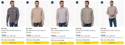 Red Tape Mens Shirt at minimum 80% Discount