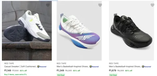 Image of Red Tape Mens Shoes Upto 85% Off