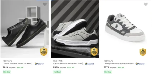 Image of Red tape men's Sneakers up to 86% Discount