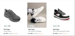 Red Tape Mens Sneakers Up to 86% Discount