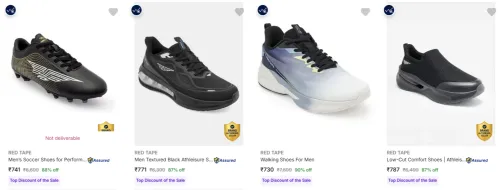 Image of RED TAPE Men’s Sports Shoes up to 90% Discount