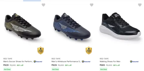 Image of Red Tape Men’s Sports Shoes Upto 86% Discount