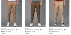 Red Tape Mens Trousers upto 82% Discount