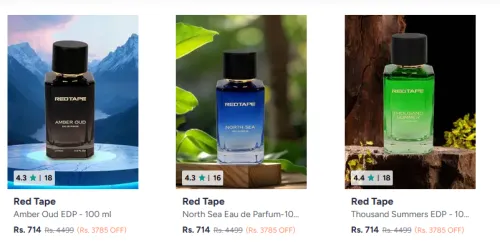 Image of Red Tape Parfum up to 84% Discount
