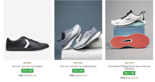 Image of Red Tape Shoes Starting @ ₹780