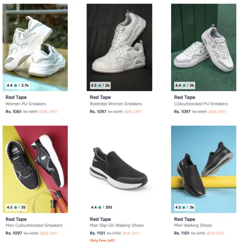 Image of Red Tape Shoes @ Up to 82% Discount