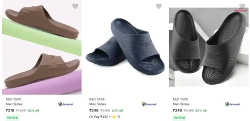 Image of Red Tape Slides From ₹319