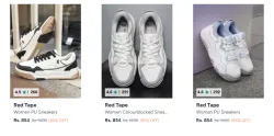 Red Tape Sneakers at Starting @ ₹854
