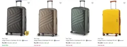 Red Tape Suitcases upto 89% Discount