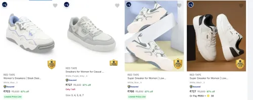 Image of RED TAPE Women's Casual Shoes at minimum 87% Discount