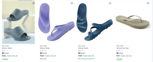 Image of Red Tape Women's Footwear starting @ ₹282