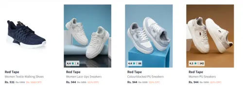 Image of Red Tape Women's Shoes upto 83% Discount