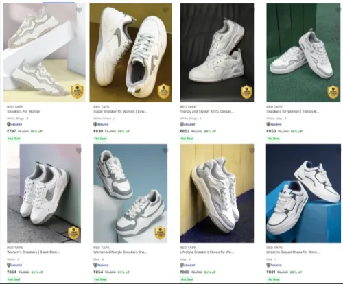 Image of Red Tape Womens Casual Shoes Upto 86% Discount