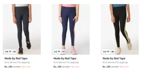 Image of Red Tape Women's Tights Upto 90% Discount