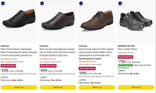 Image of Red Chief Men's Shoes upto 82% Discount