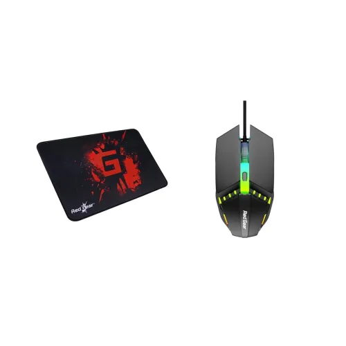 Image of Redgear MP35 Control-Type Gaming Mousepad (Black/Red)