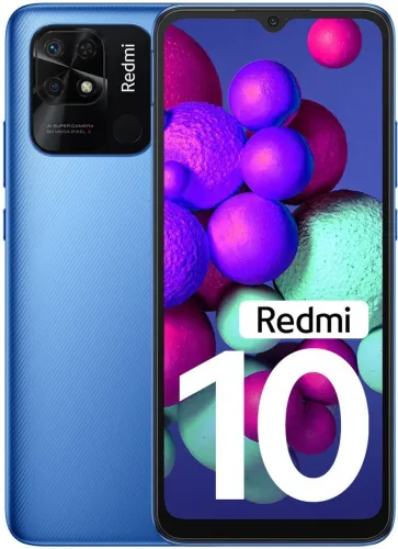 Image of REDMI 10 (Pacific Blue, 64 GB) (4 GB RAM)
