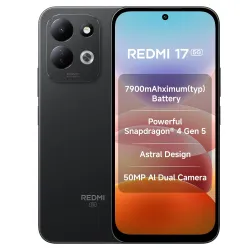 Redmi 17 5G (Absolute Black, 6GB RAM, 128GB ROM)
