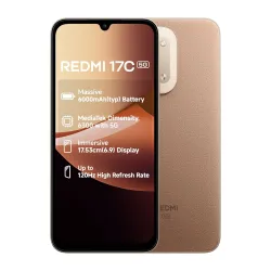 Redmi 17C 5G (4GB + 128GB) Coffee Brew | mAhssive 6000mAh Battery