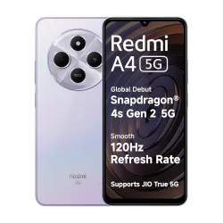 Redmi A4 5G 6GB RAM 128GB Storage SD 4s Gen 2