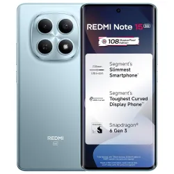 REDMI Note 15 5G (Glacier Blue, 8GB RAM 128GB Storage) | 108MP OIS Camera | Snapdragon 6 Gen 3 | 17.2cm Tough Curved AMO