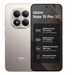 REDMI Note 15 Pro 5G (Silver Ash, 8GB+128GB) 