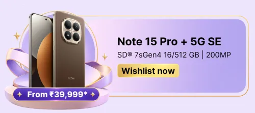 Image of REDMI Note 15 Pro+ 5G Special Edition @ ₹39,999 on Flipkart’s Big Billion Days
