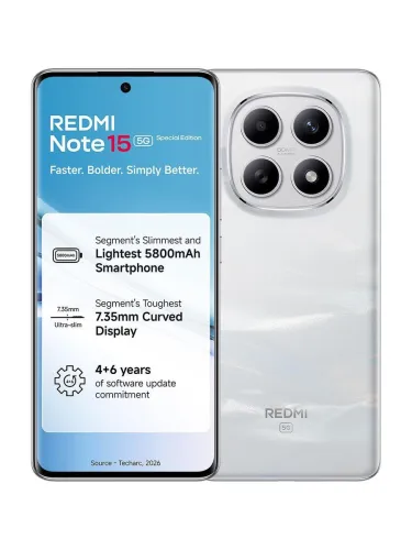 Image of REDMI Note 15 SE 5G Snapdragon (Frosted White, 128 GB)
