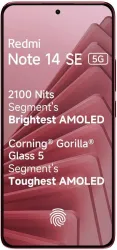 REDMI Note 14 SE 5G (Crimson Art, 128 GB)  (6 GB RAM)