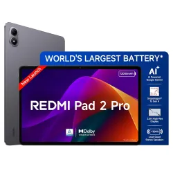 Redmi Pad 2 Pro [Smartchoice] | 12000mAh | Snapdragon 7s Gen 4 |12.1-inch, 2.5K Display |83+ Days Standby |HyperOS 2 |12