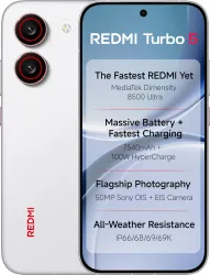 REDMI Turbo 5 5G (Turbo White, 256 GB) (8 GB RAM)