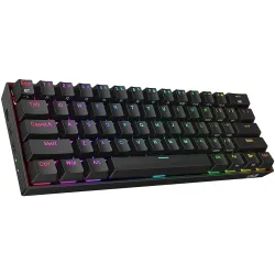 Redragon K530 Pro Draconic 60% Wireless RGB Mechanical Keyboard, Bluetooth /2.4Ghz /Wired 3-Mode 61 Keys Compact Gaming 