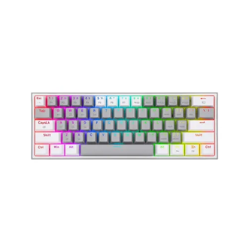 Image of Redragon K616 Fizz Pro 60% Mechanical Keyboard (3-Mode, Red Switch) 