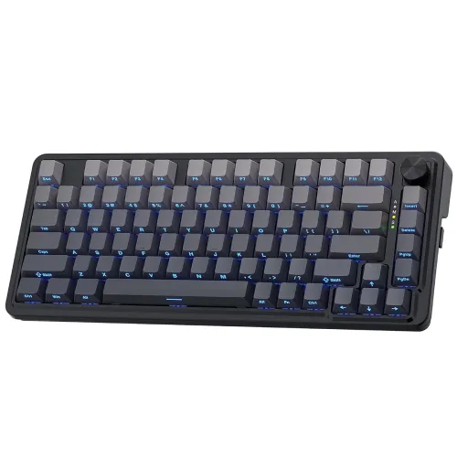 Image of Redragon K673 GB 75% Wireless Gasket RGB Gaming Keyboard, 3-Modes 81 Keys PBT Compact Mechanical Keyboard w/Hot-Swap Soc