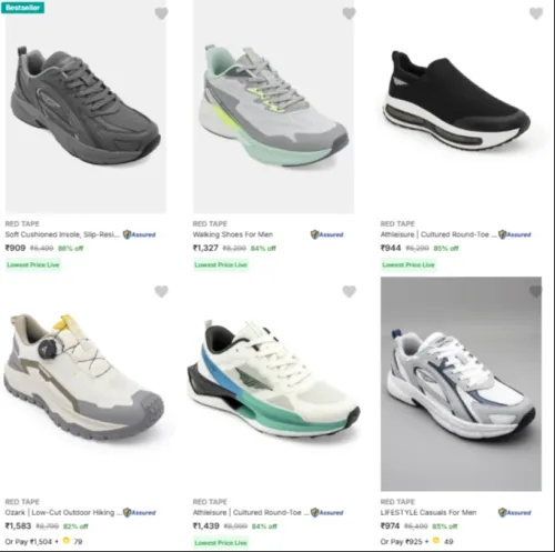 Image of Redtap men shoes upto 81% discount