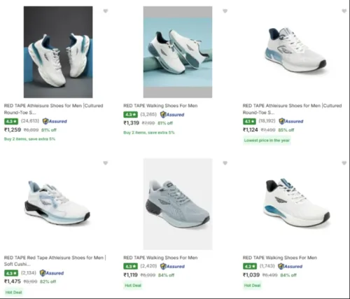 Image of RED TAP men shoes up to 81% Discount 