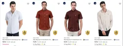 RED TAPE Casual Shirts at minimum 80% Discount