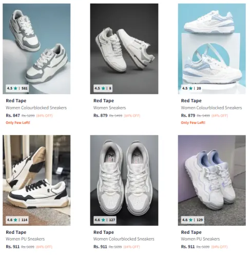 Image of Red Tape Casual Shoes & Sneakers @ Flat 84% OFF