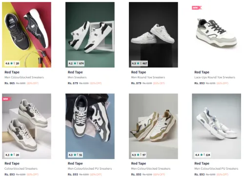 Image of Red Tape Casual Shoes & Sneakers @ Flat 85% Discount