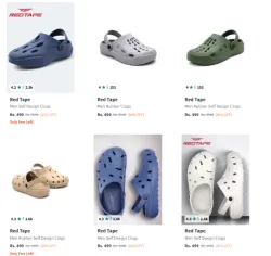 Redtape Clogs Upto 86% Discount