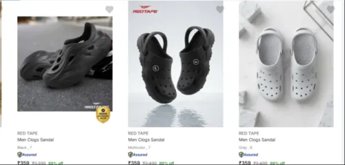 Image of Red Tape Men clogs at minimum 89% Discount