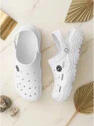 REDTAPE Men Clogs Sandal (White , 8)