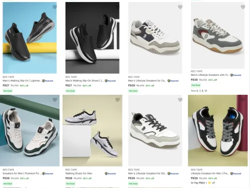 Image of REDTAPE Men's Walking Slip-On